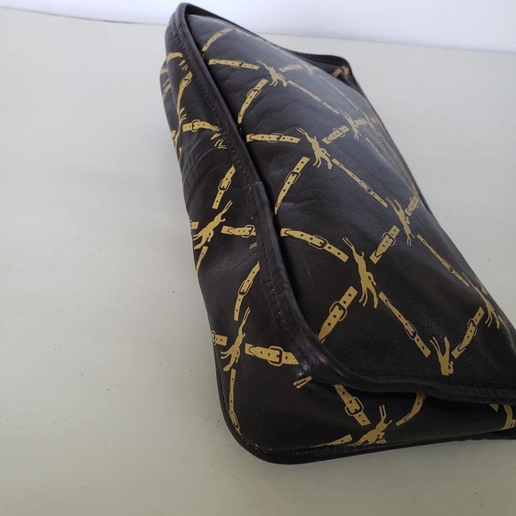 Longchamp Paris Signature Genuine Leather Dopp Kit - Picture 8 of 10